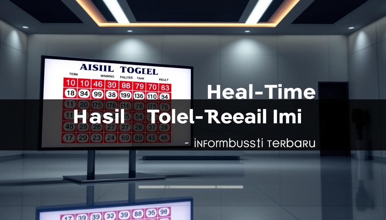 Hasil Togel Real-Time Hari Ini – Informasi Terbaru