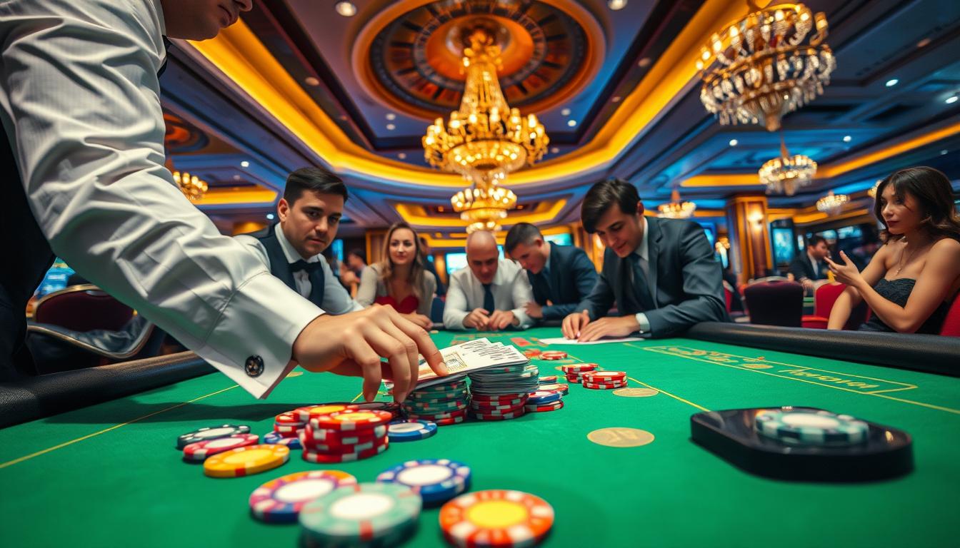 Permainan Live Casino Real-Time dengan Fitur Menarik